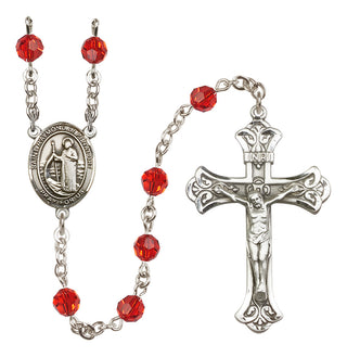 Sterling Silver 6mm Saint Raymond of Penafort  Engraved Catholic Rosaries