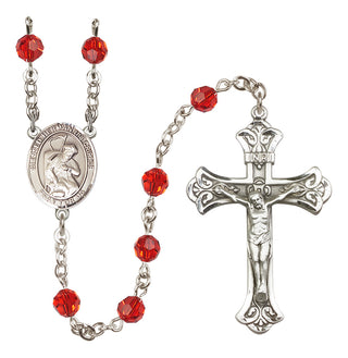 Sterling Silver 6mm Blessed Herman the Cripple  Engraved Catholic Rosaries