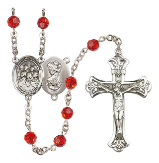 Sterling Silver 6mm Saint Christopher / Choir Rosary