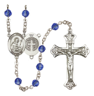 Sterling Silver 6mm Saint Benedict Rosary