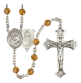 Sterling Silver 6mm Our Lady of Mount Carmel Rosary
