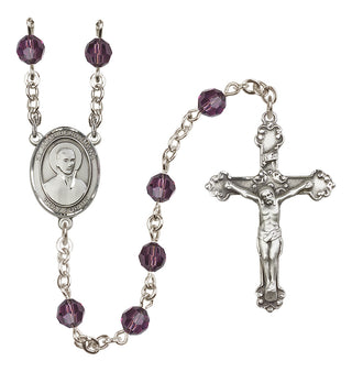 Sterling Silver 6mm Saint John Berchmans  Engraved Catholic Rosaries