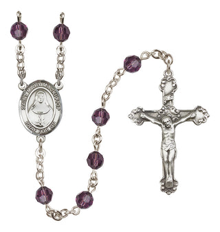 Sterling Silver 6mm Saint Mary Mackillop  Engraved Catholic Rosaries