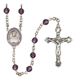 Sterling Silver 6mm Blessed Emilie Tavernier Gamelin  Engraved Catholic Rosaries
