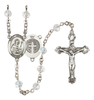 Sterling Silver 6mm Saint Benedict Rosary