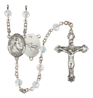 Sterling Silver 6mm Saint Joseph of Cupertino Rosary