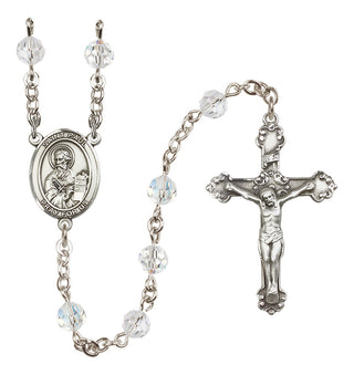 Sterling Silver 6mm Saint Paul the Apostle  Engraved Catholic Rosaries