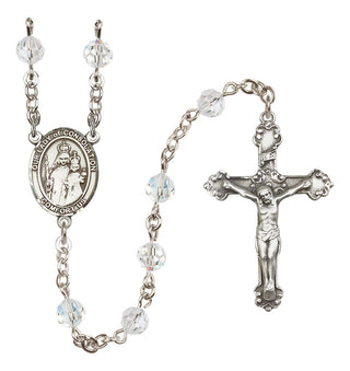 Sterling Silver 6mm Our Lady of Consolation  Engraved Catholic Rosaries