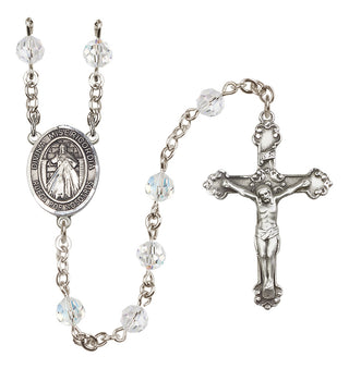 Sterling Silver 6mm Divina Misericordia Rosary
