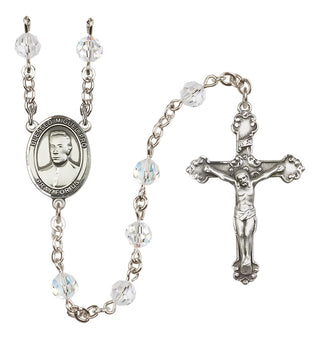 Sterling Silver 6mm Blessed Miguel Pro  Engraved Catholic Rosaries