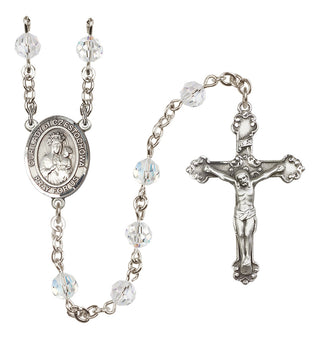 Sterling Silver 6mm Our Lady of Czestochowa Rosary