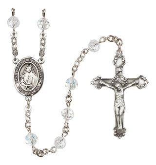 Sterling Silver 6mm Saint Maria Bertilla Boscardin  Engraved Catholic Rosaries
