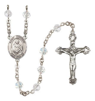 Sterling Silver 6mm Saint Norbert of Xanten  Engraved Catholic Rosaries