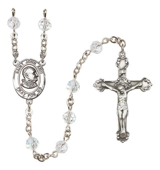 Sterling Silver 6mm Saint John XXIII  Engraved Catholic Rosaries