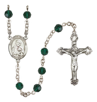 Sterling Silver 6mm Saint James the Lesser  Engraved Catholic Rosaries