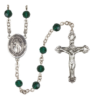 Sterling Silver 6mm Divina Misericordia Rosary