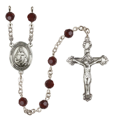 Sterling Silver 6mm St. Theodora Rosary | Engravable