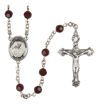Sterling Silver 6mm Blessed John Henry Newman  Engraved Catholic Rosaries