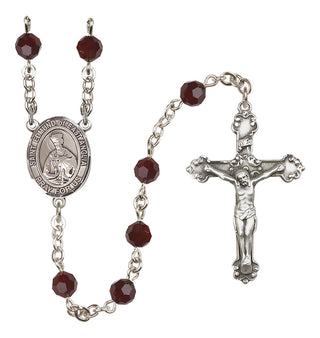 Sterling Silver 6mm Saint Edmund of East Anglia  Engraved Catholic Rosaries
