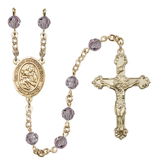 14kt Gold Filled 6mm Our Lady of the Precious Blood  Engraved Catholic Rosaries