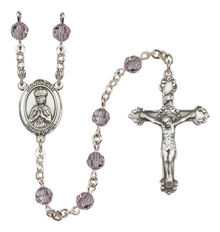 Sterling Silver 6mm Saint Henry II  Engraved Catholic Rosaries
