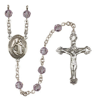 Sterling Silver 6mm Saint Raymond of Penafort  Engraved Catholic Rosaries