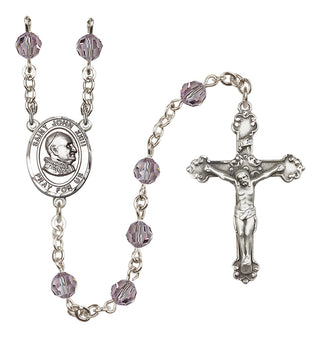 Sterling Silver 6mm Saint John XXIII  Engraved Catholic Rosaries