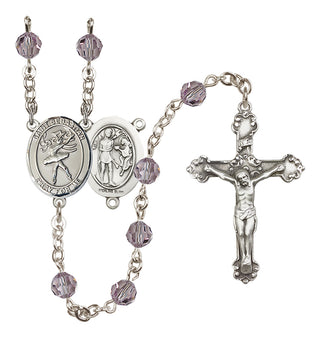 Sterling Silver 6mm Saint Sebastian / Dance Rosary