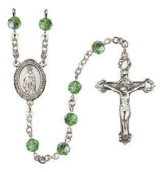 Sterling Silver 6mm Saint Bartholomew the Apostle  Engraved Catholic Rosaries