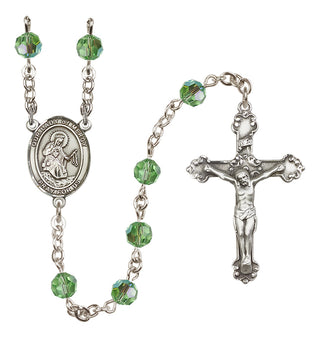 Sterling Silver 6mm Our Lady of Mercy  Engraved Catholic Rosaries
