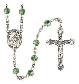 Sterling Silver 6mm Saint Thomas of Villanova  Engraved Catholic Rosaries