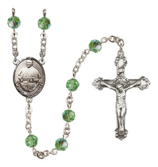 Sterling Silver 6mm Pope Francis Rosary