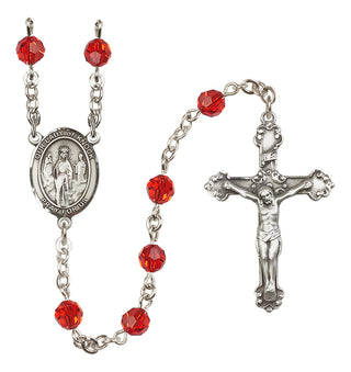 Sterling Silver 6mm Our Lady of Knock  Engraved Catholic Rosaries
