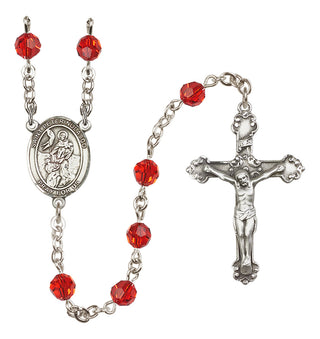 Sterling Silver 6mm Saint Peter Nolasco  Engraved Catholic Rosaries