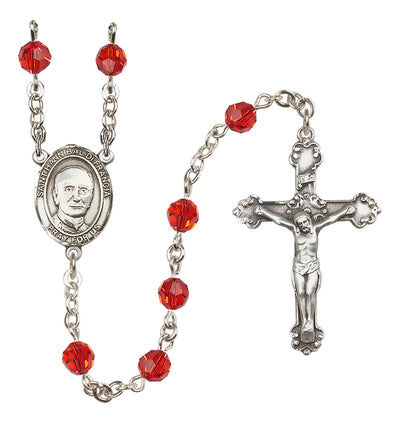 Sterling Silver 6mm St. Hannibal Rosary | Engravable