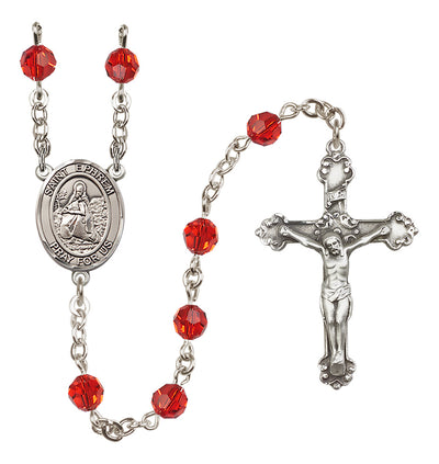 Sterling Silver 6mm St. Ephrem Rosary | Engravable