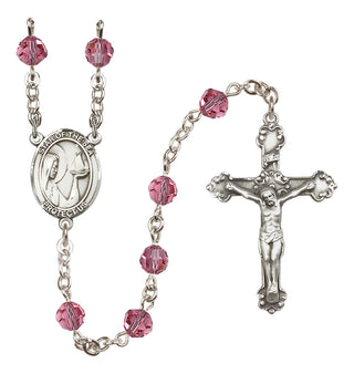 Sterling Silver 6mm Our Lady Star of the Sea  Engraved Catholic Rosaries