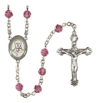 Sterling Silver 6mm Blessed Pier Giorgio Frassati  Engraved Catholic Rosaries