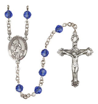Sterling Silver 6mm Our Lady of Assumption  Engraved Catholic Rosaries