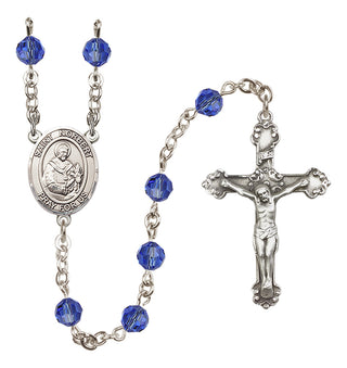 Sterling Silver 6mm Saint Norbert of Xanten  Engraved Catholic Rosaries