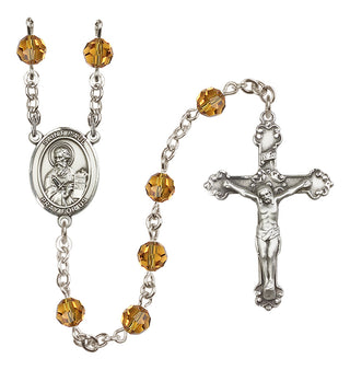 Sterling Silver 6mm Saint Paul the Apostle  Engraved Catholic Rosaries