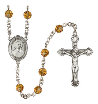 Sterling Silver 6mm Saint John Berchmans  Engraved Catholic Rosaries