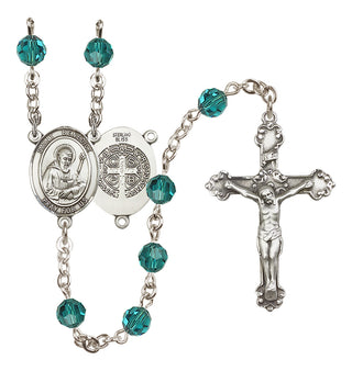 Sterling Silver 6mm Saint Benedict Rosary