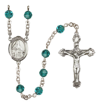 Sterling Silver 6mm Saint Veronica  Engraved Catholic Rosaries