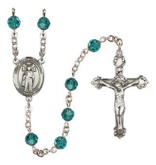 Sterling Silver 6mm Saint Ivo of Kelmartin  Engraved Catholic Rosaries
