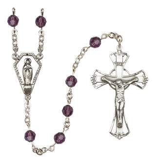 Sterling Silver 6mm Miraculous Rosary