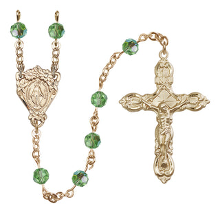 14kt Gold Filled 6mm Miraculous Rosary
