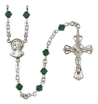 Sterling Silver 5mm Madonna Rosary