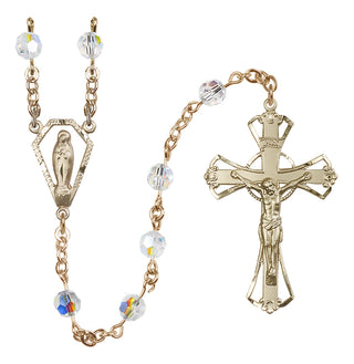 14kt Gold Filled 6mm Miraculous Rosary
