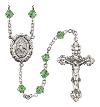 Sterling Silver 6mm Miraculous Rosary